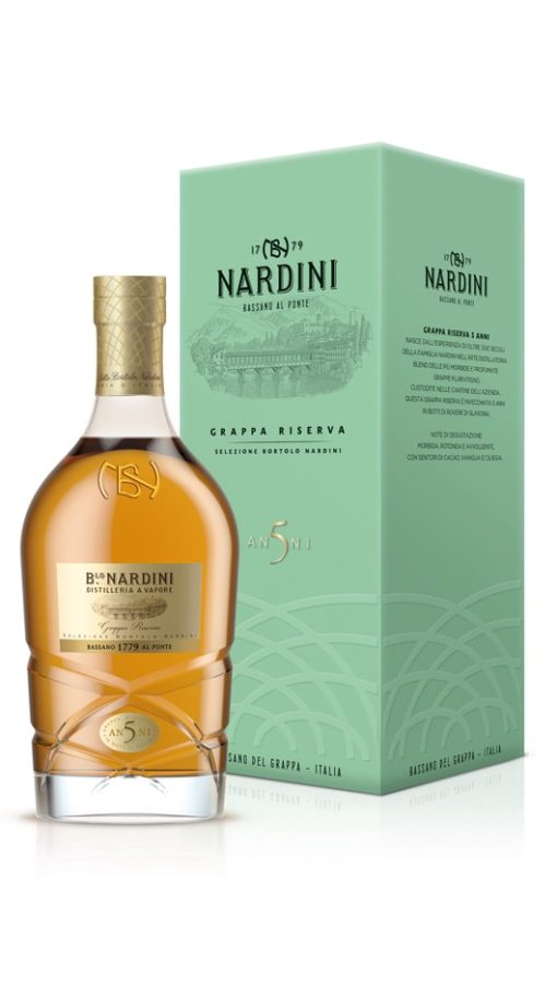 Grappa Riserva Selezione Bortolo 5 Anni 70cl - Astucciato - Nardini