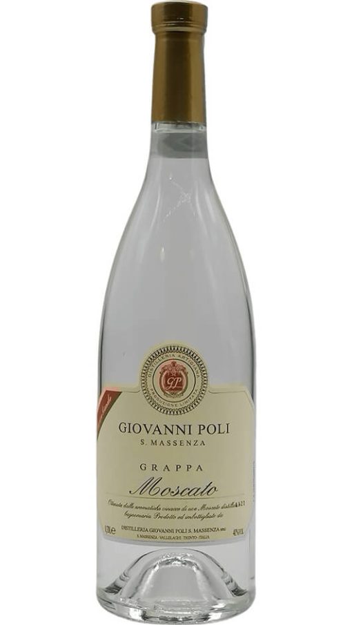 Grappa di Moscato 70cl - Giovanni Poli