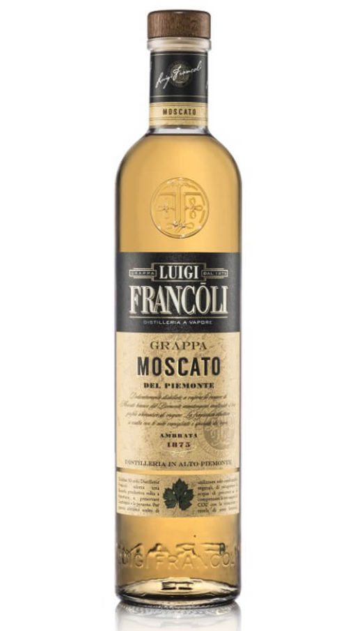 Grappa Moscato Ambrata 70cl - Luigi Francoli