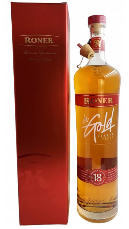 Grappa Riserva 4,5L - La Gold - Master - Roner