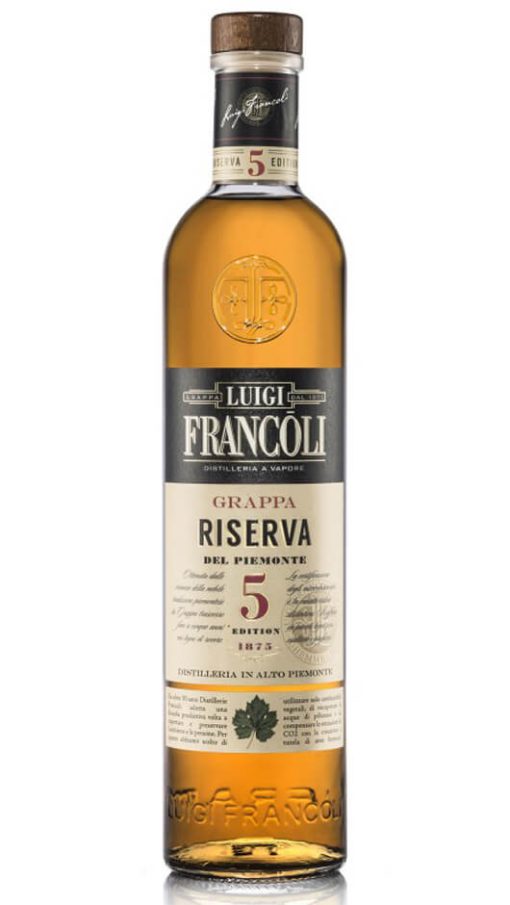 Grappa Riserva 5 Anni 70cl - Luigi Francoli