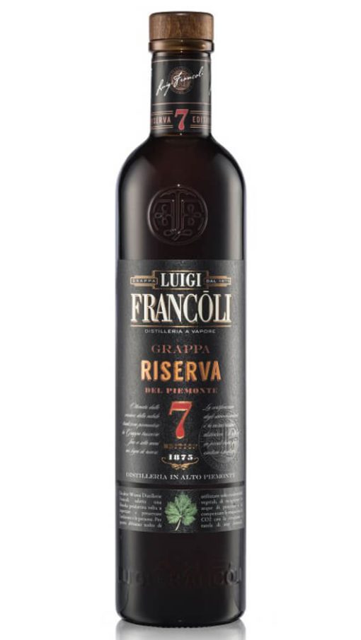 Grappa Riserva 7 Anni 70cl - Luigi Francoli