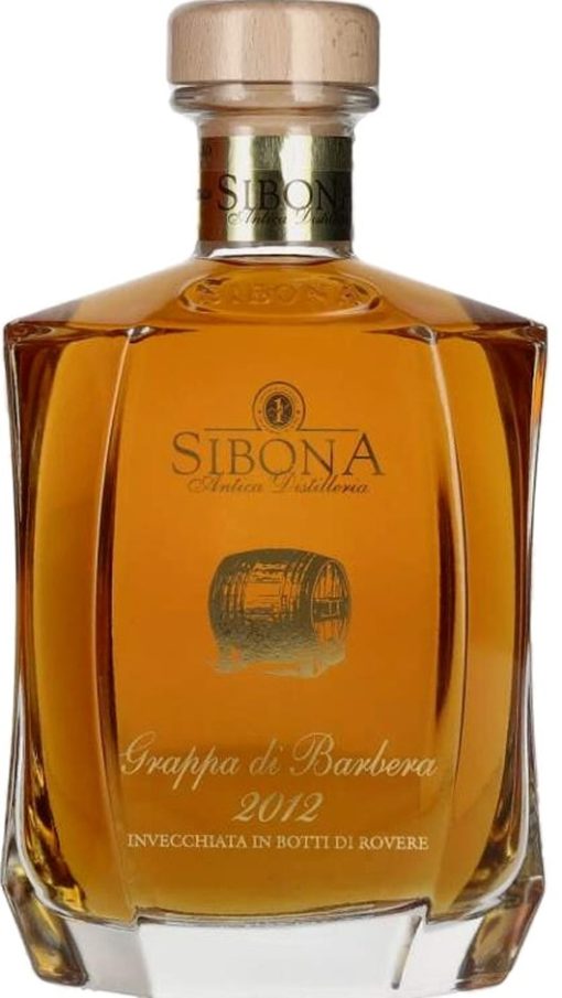 Grappa Sibona Riserva Speciale Barbera 2011 70cl - Cassa di Legno