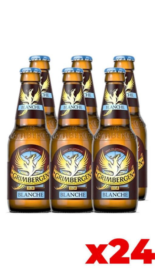 Grimbergen Blanche 33cl - Cassa da 24 Bottiglie