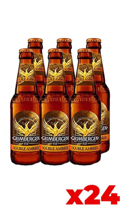 Grimbergen Double 33cl - Cassa da 24 Bottiglie