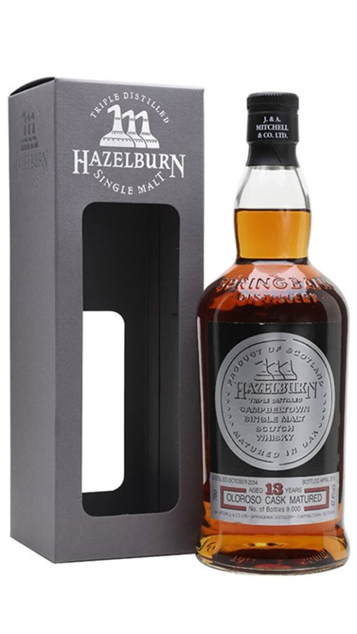 Whisky Hazelburn Sherrywood 13Y 50,3% Cl.70 - Giftbox