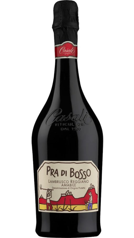 Lambrusco Reggiano DOP Amabile - Pra di Bosso - Casali Viticultori