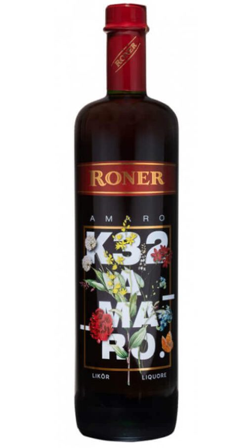 Liquore alle Erbe Alpine 70cl - Amaro K32 - Roner