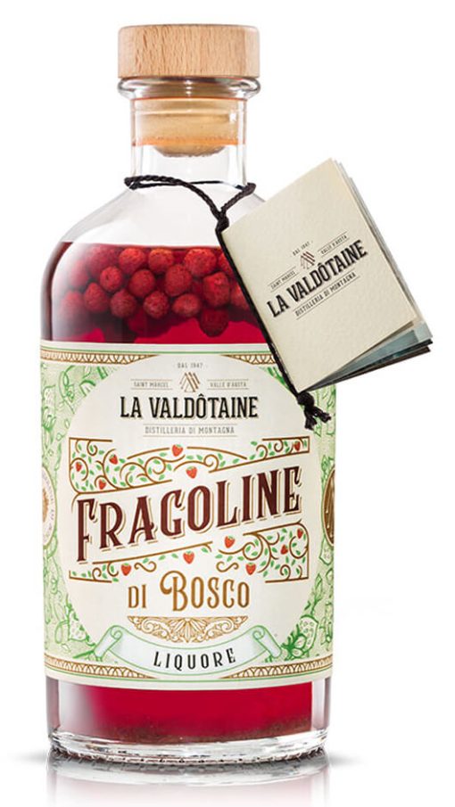 Liquore alle Fragoline di Montagna 70cl - La Valdotaine