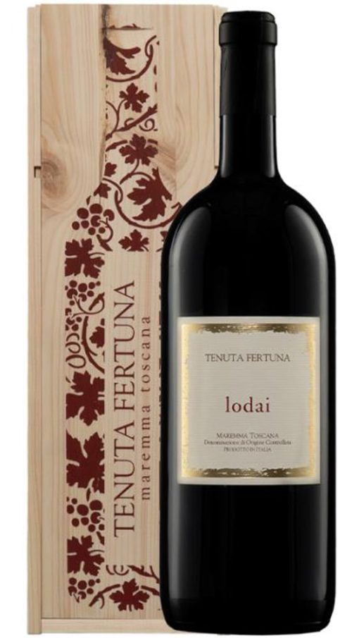 Rosso Maremma Toscana DOC - Lodai - Magnum - Cassa di Legno - Tenuta Fertuna