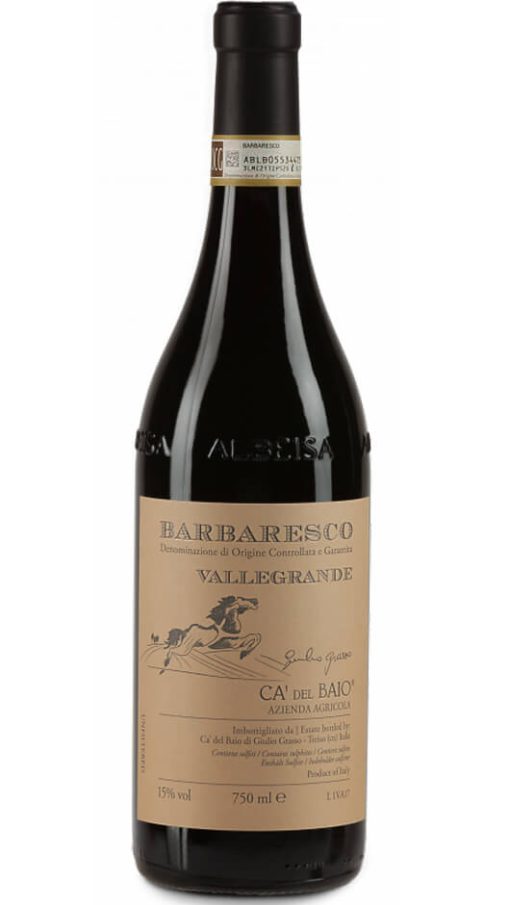 Barbaresco Cru Vallegrande DOCG - CASSA IN LEGNO - MAGNUM - Cà del Baio