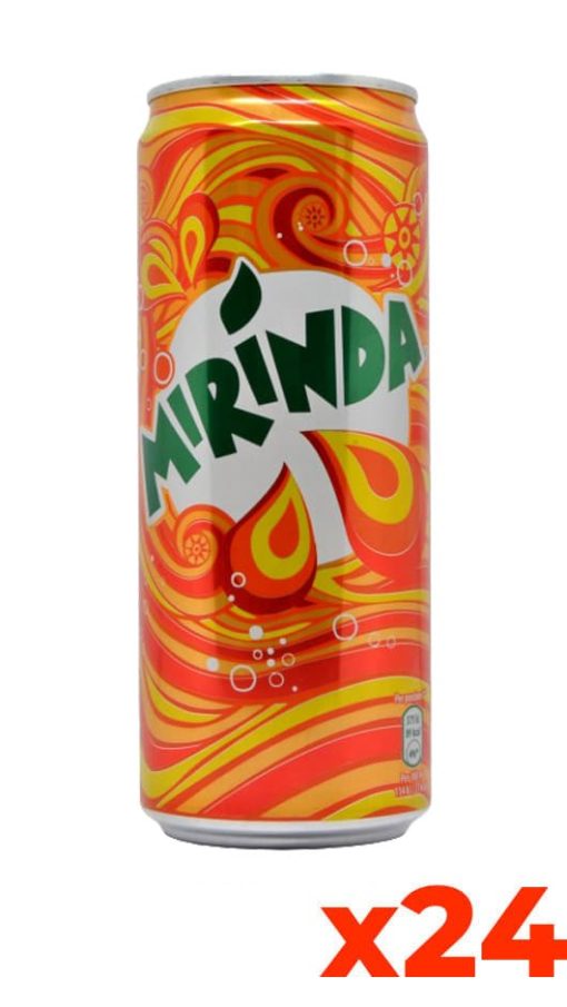 Mirinda - Confezione 33cl x 24 Lattine Sleek