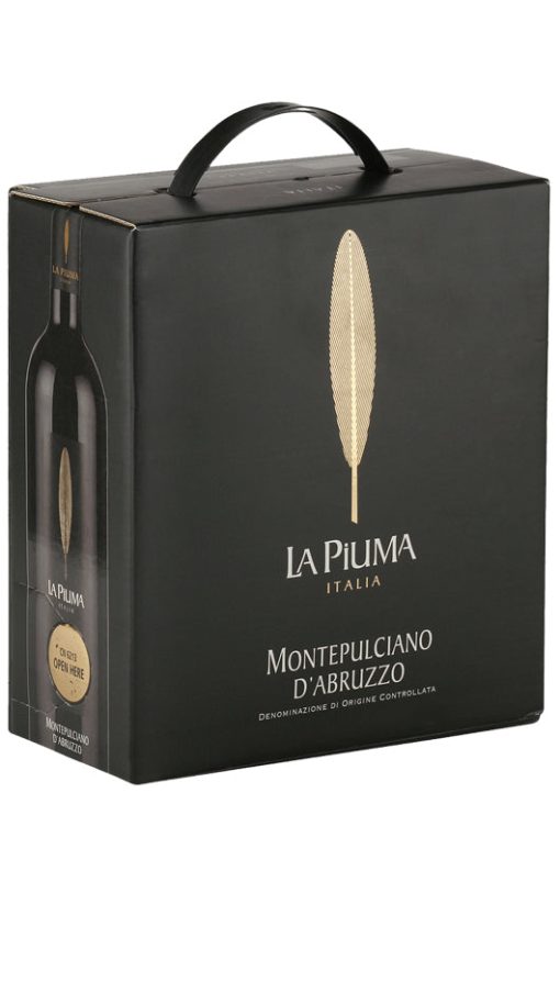 Montepulciano d'Abruzzo DOC - bag-in-box - 3 Litri - La Piuma