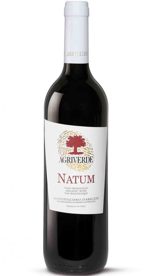 Natum Montepulciano d'Abruzzo DOC BIO VEGAN - Agriverde