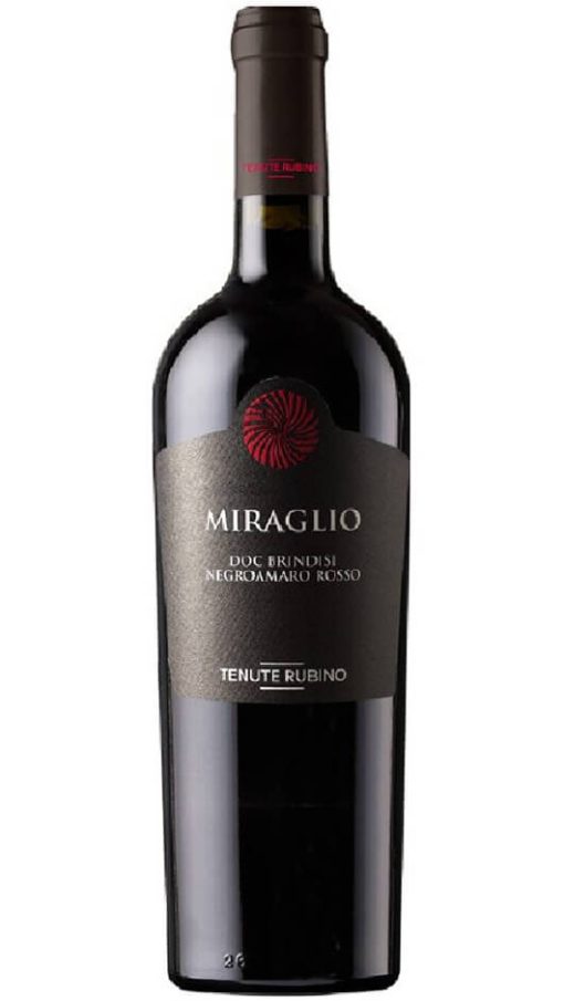 Negroamaro Rosso Brindisi DOC - Miraglio - Tenute Rubino