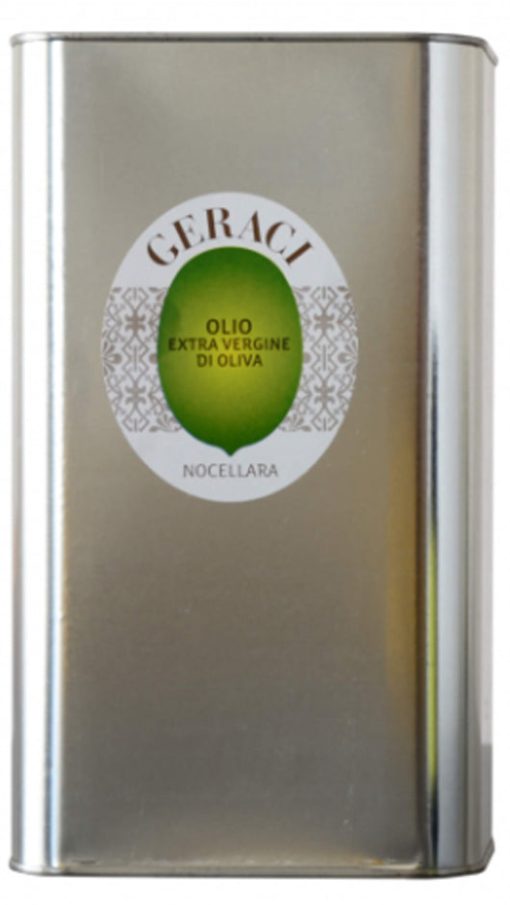 Nocellara del Belice Olio Extra Vergine di Oliva - 3 Lt - Geraci