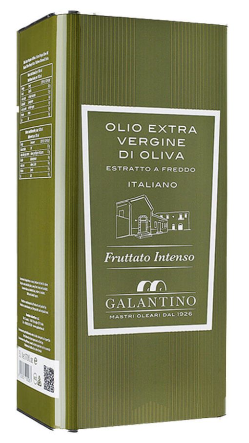 Olio Extravergine di Oliva Intenso Lattina 5 Lt - Galantino