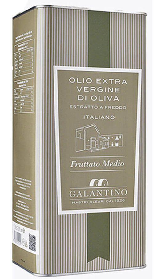 Olio Extravergine di Oliva Medio Lattina 3 Lt - Galantino