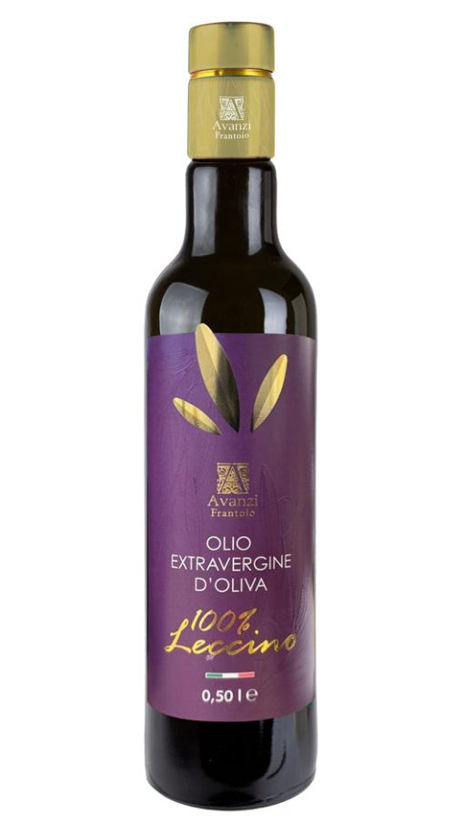 Olio Extravergine di Oliva 500ml - Leccino - Avanzi