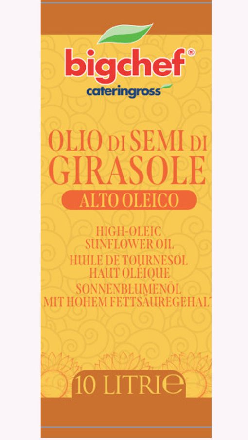 Olio Girasole Alto Oleico - Lt 10