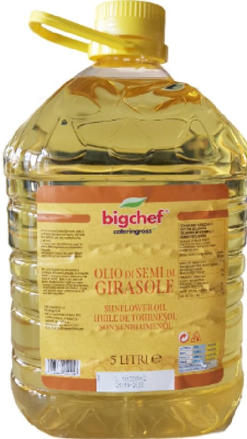 Olio Girasole - Lt 5 - PET - Big Chef