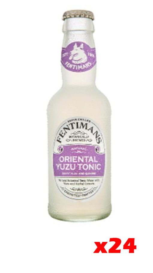 Oriental Yuzu Tonic 4x200ml - Confezione da 24 bottiglie - Fentimans