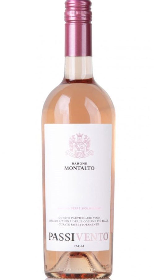 Passivento Rosato Terre Siciliane IGT - Tappo Stelvin - Barone Montalto