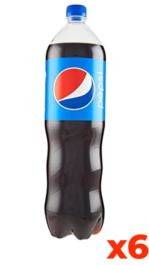 Pepsi Cola Regular - Pet - Confezione lt. 1,5 x 6 Bottiglie