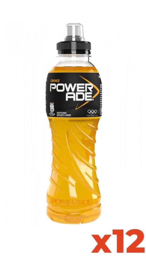 Powerade Arancia - Pet - Confezione 50cl x 12 Bottiglie