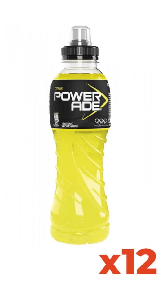 Powerade Citrus - Pet - Confezione 50cl x 12 Bottiglie