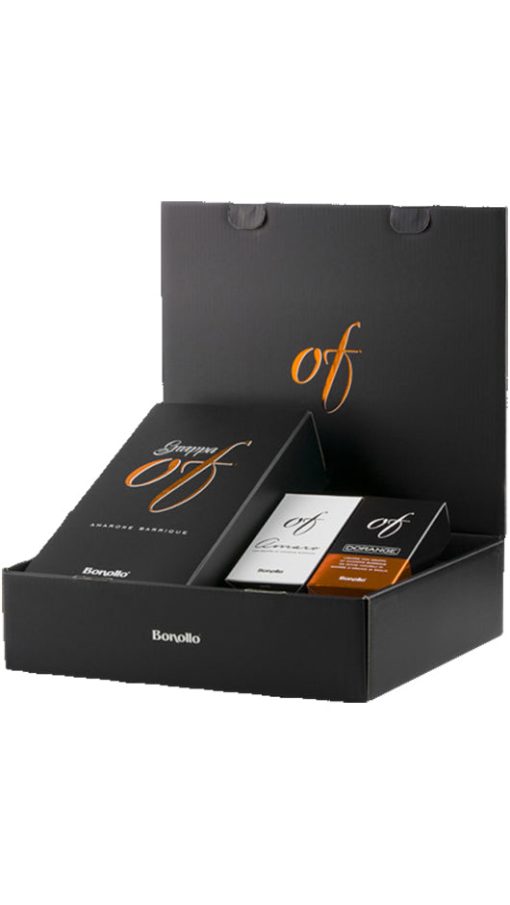 Primo Bacio OF con OF Amarone Barrique 70 cl, Amaro OF 5 cl e Dorange OF 5 cl - Bonollo