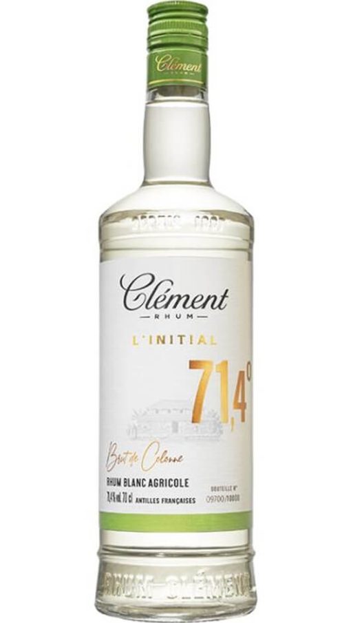 Rhum Blanc Agricole "L'Initial" Brut de Colonne  70cl - Clement