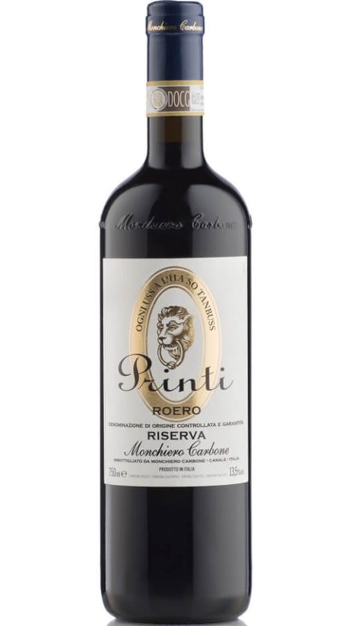 Roero Riserva DOCG - Printi - Monchiero Carbone