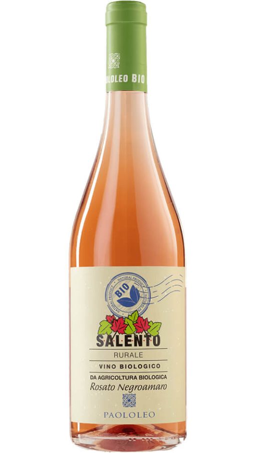 Rosato Negroamaro Salento IGP BIO - Rurale - Paolo Leo