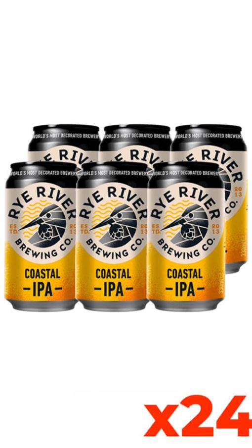 Rye River Coastal IPA 33cl - Cassa da 24 lattine