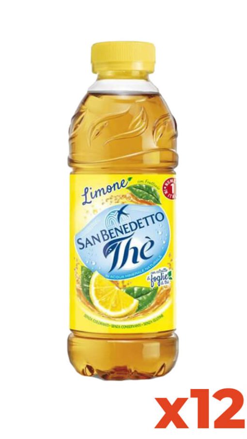 Sanbenedetto The' Limone - Pet - Confezione cl. 50 x 12 Bottiglie