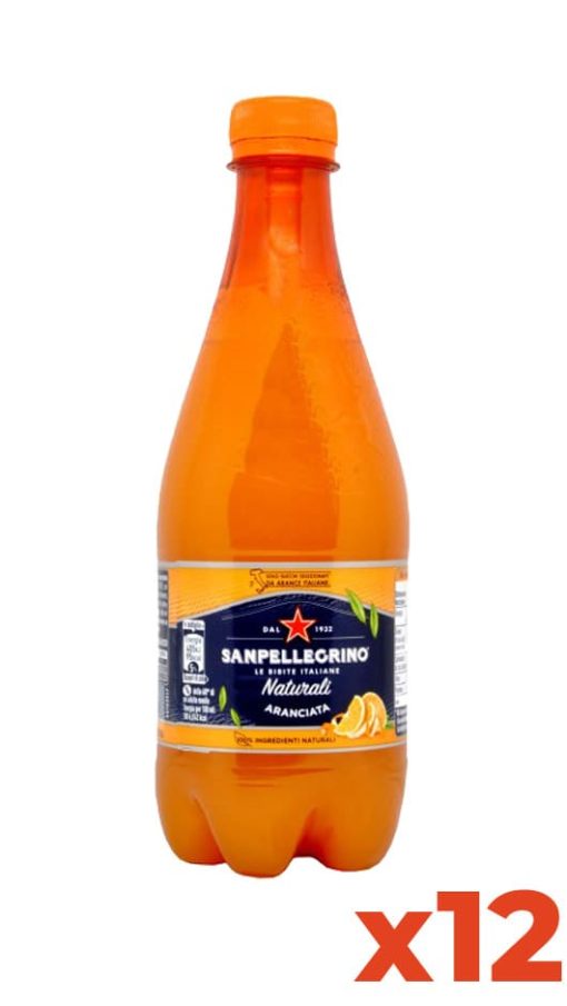 Sanpellegrino Aranciata - Pet - Confezione 45cl x 12 Bottiglie