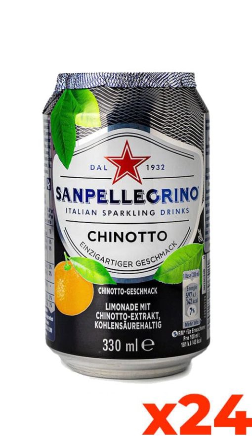 Sanpellegrino Chino' - Confezione cl. 33 x 24 Lattine