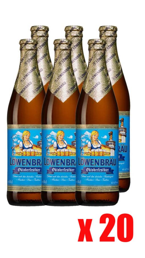 Lowenbrau Oktoberfest 50cl - Cassa da 20 Bottiglie