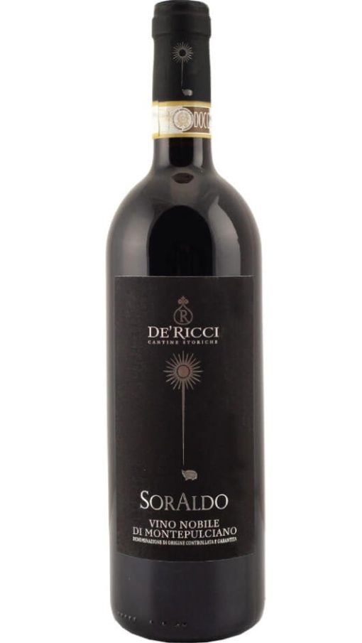 Vino Nobile Di Montepulciano DOCG - Soraldo - Jeroboam - Cassa di Legno - De Ricci Cantine Storiche