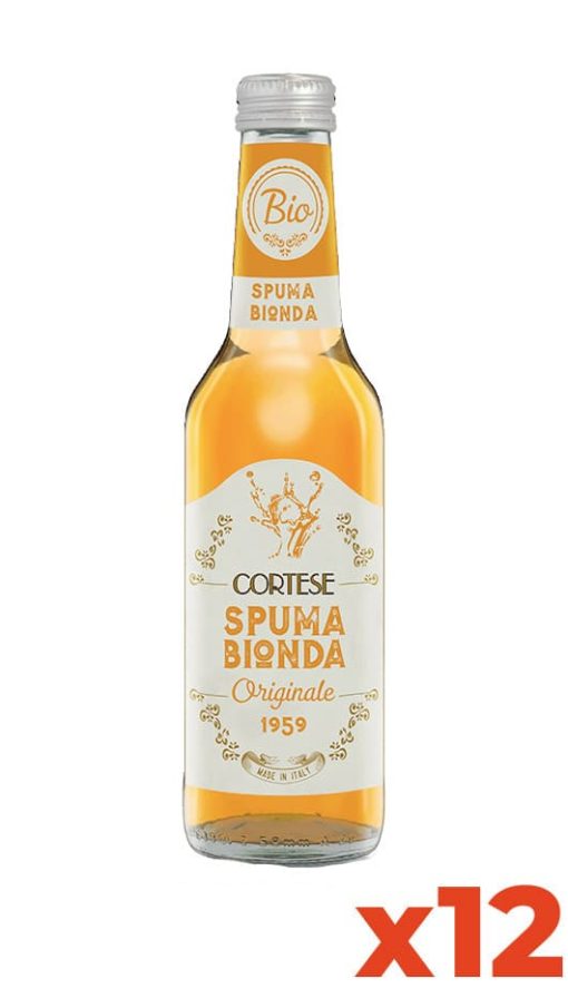 Spuma Bionda Bio Cortese - Confezione 27,5cl x 12 Bottiglie