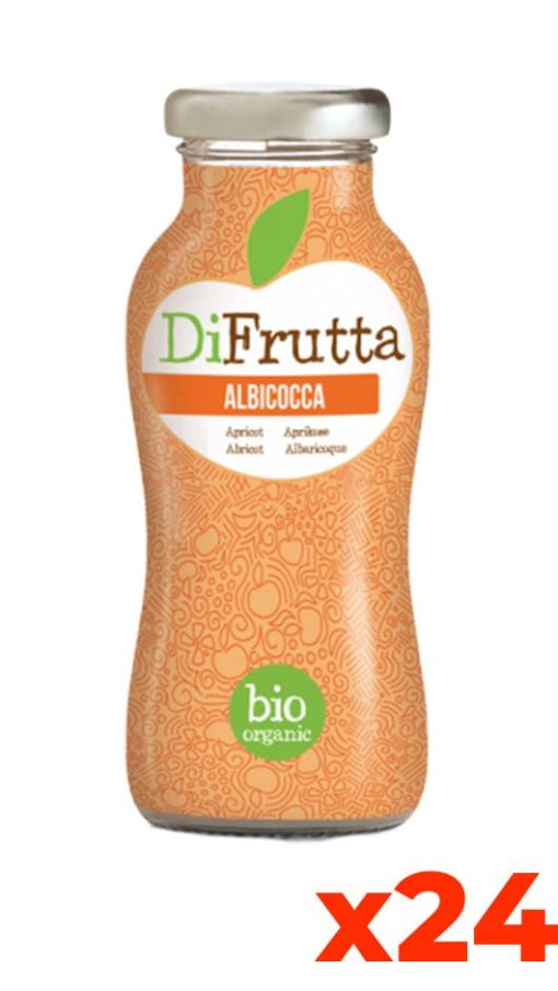 Succo Albicocca Bio Di Frutta - Confezione cl. 20 x 24 Bottiglie