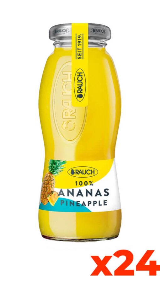 Succo Ananas 100% - Rauch - Confezione cl. 20 x 24 Bottiglie