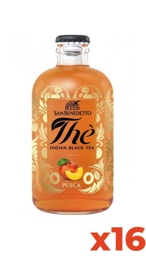 The Black Pesca San Benedetto - Confezione 25cl x 16 Bottiglie