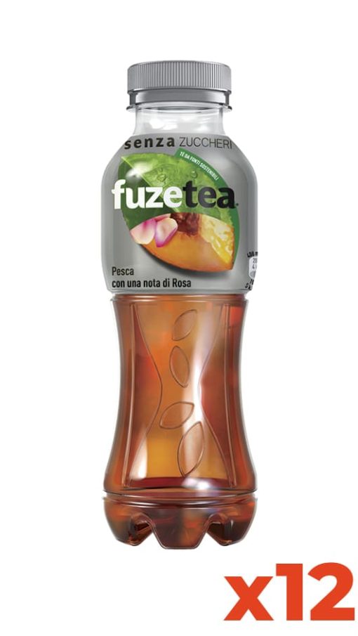 The Pesca Zero Fuze - Pet - Confezione 40cl x 12 Bottiglie