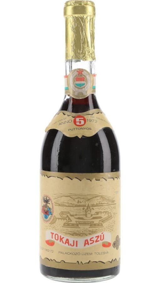 Tokaji 5 Puttonyos Aszu 0,5L 1972 - Oremus