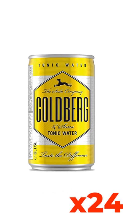 Tonic Water Goldberg - Confezione 15cl x 24 Lattine