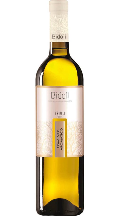 Traminer Aromatico Friuli Grave DOC - Bidoli