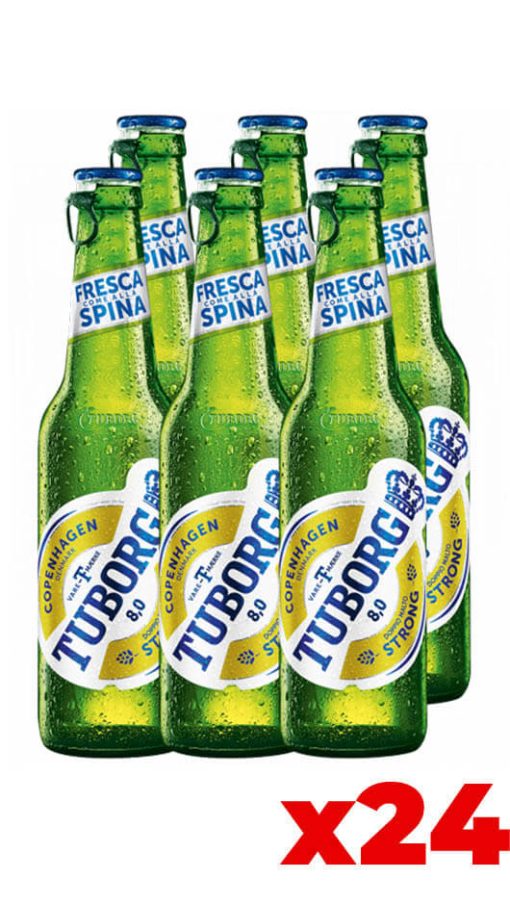 Tuborg Strong 33cl - Cassa da 24 Bottiglie