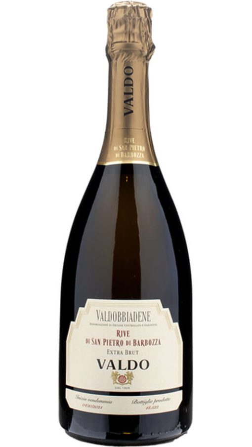 Valdobbiadene Prosecco Superiore DOC Millesimato Brut - Rive San Pietro di Barbozza - Valdo